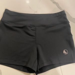 Reel legends spandex shorts, black size M. Worn once.